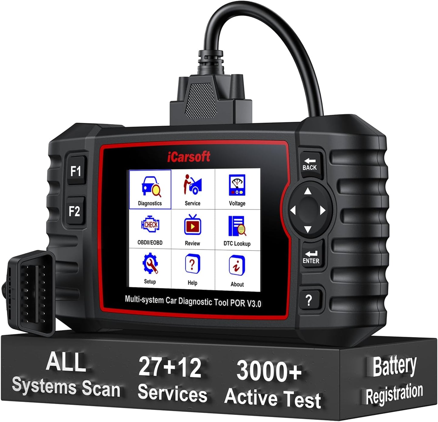 Porsche Cayenne OBD2 Scanner 2025 POR V3.0 with 27 Resets & Services