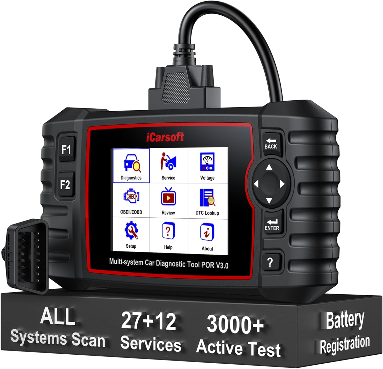 Porsche Cayenne OBD2 Scanner 2025 POR V3.0 with 27 Resets & Services