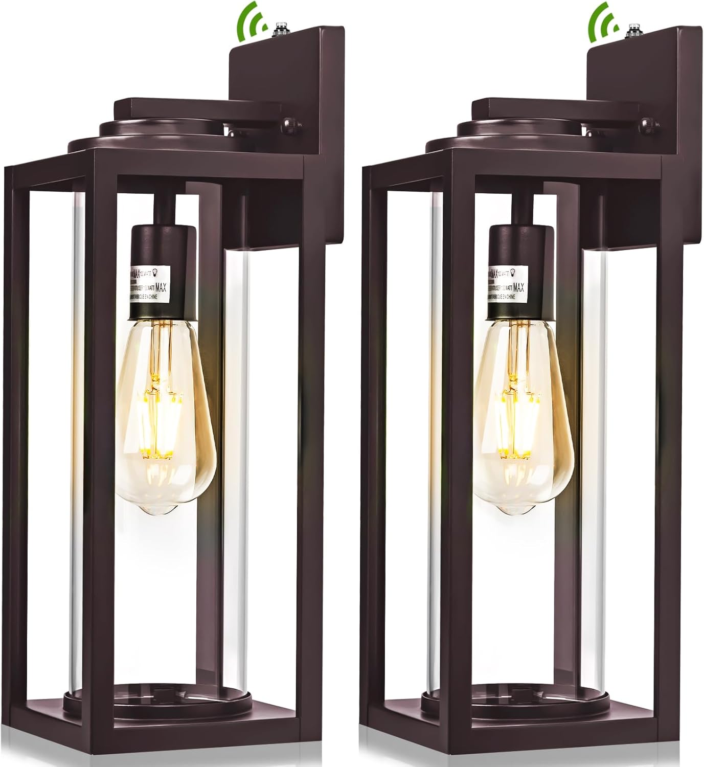 Oil Rubbed Bronze Dusk to Dawn Outdoor Wall Light Fixtures