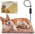 Large Dog Heating Pad & Heated Pet Bed for Big Dogs - Gentle Warmth