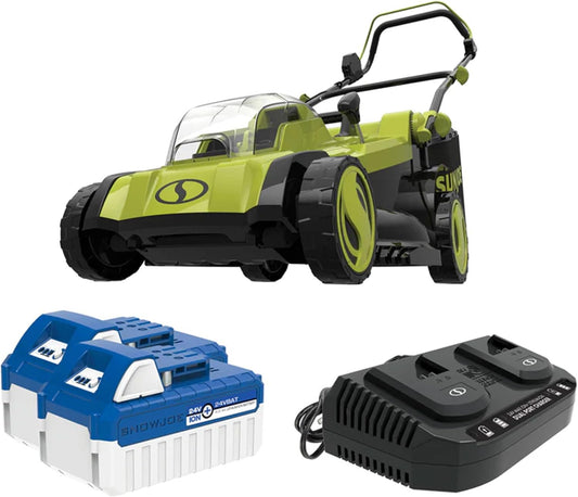 Sun Joe 24 Volt 17 Inch Mulching Walk Behind Lawn Mower Review