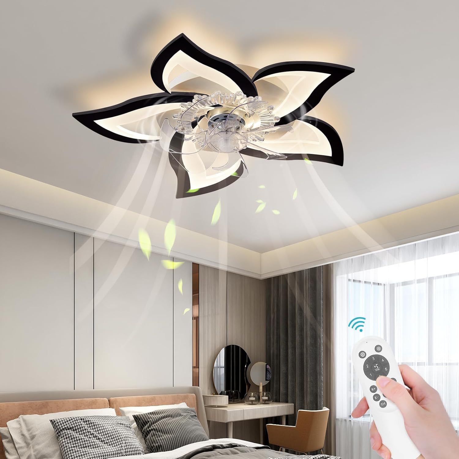 Low Profile Ceiling Fans with Lights for Modern Homes