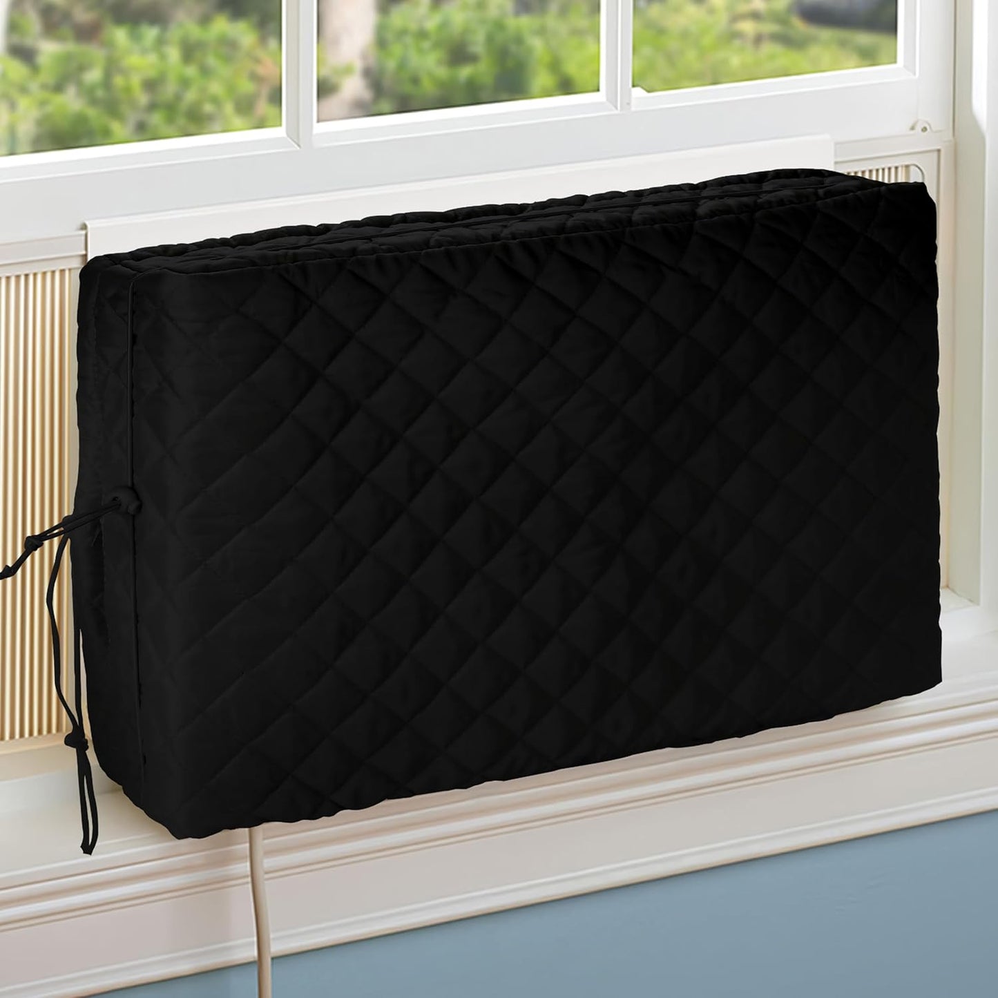 BlueStars Upgraded Indoor AC Cover - Velcro Sides - Winter Insulation - 21x15x3.5