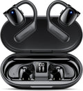 Wireless Sport Earbuds - 75H Playtime, 4 Mic & LED Display - IPX5 Waterproof