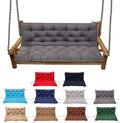 Outdoor Porch Swing Cushions 3-Seater Foam Filled 4in Thick