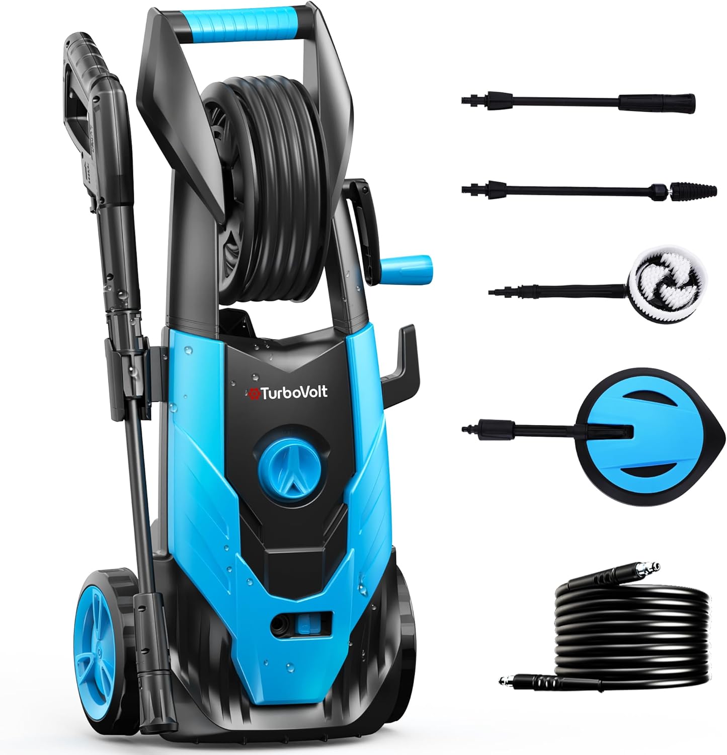 GREEN PARTY Electric Pressure Washer - Ultimate Cleaning Power!