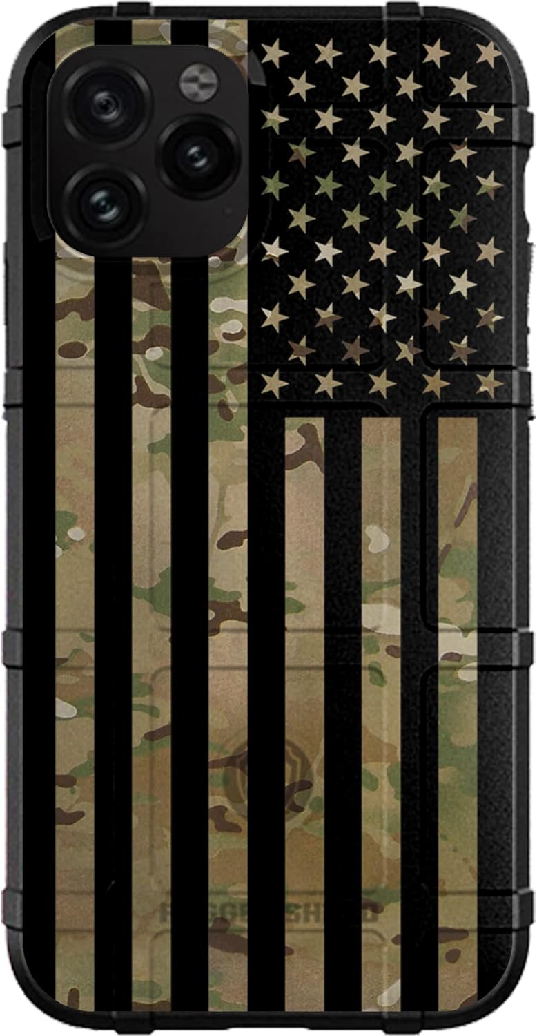EGO TACTICAL Rugged Shield Case for iPhone 11 Pro Max - US Flag
