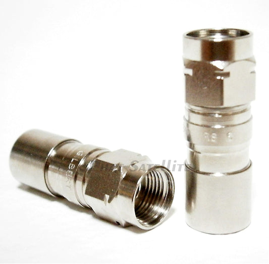 50 Pieces Corning Gilbert RG6 Coax Conical Connectors for Antennas
