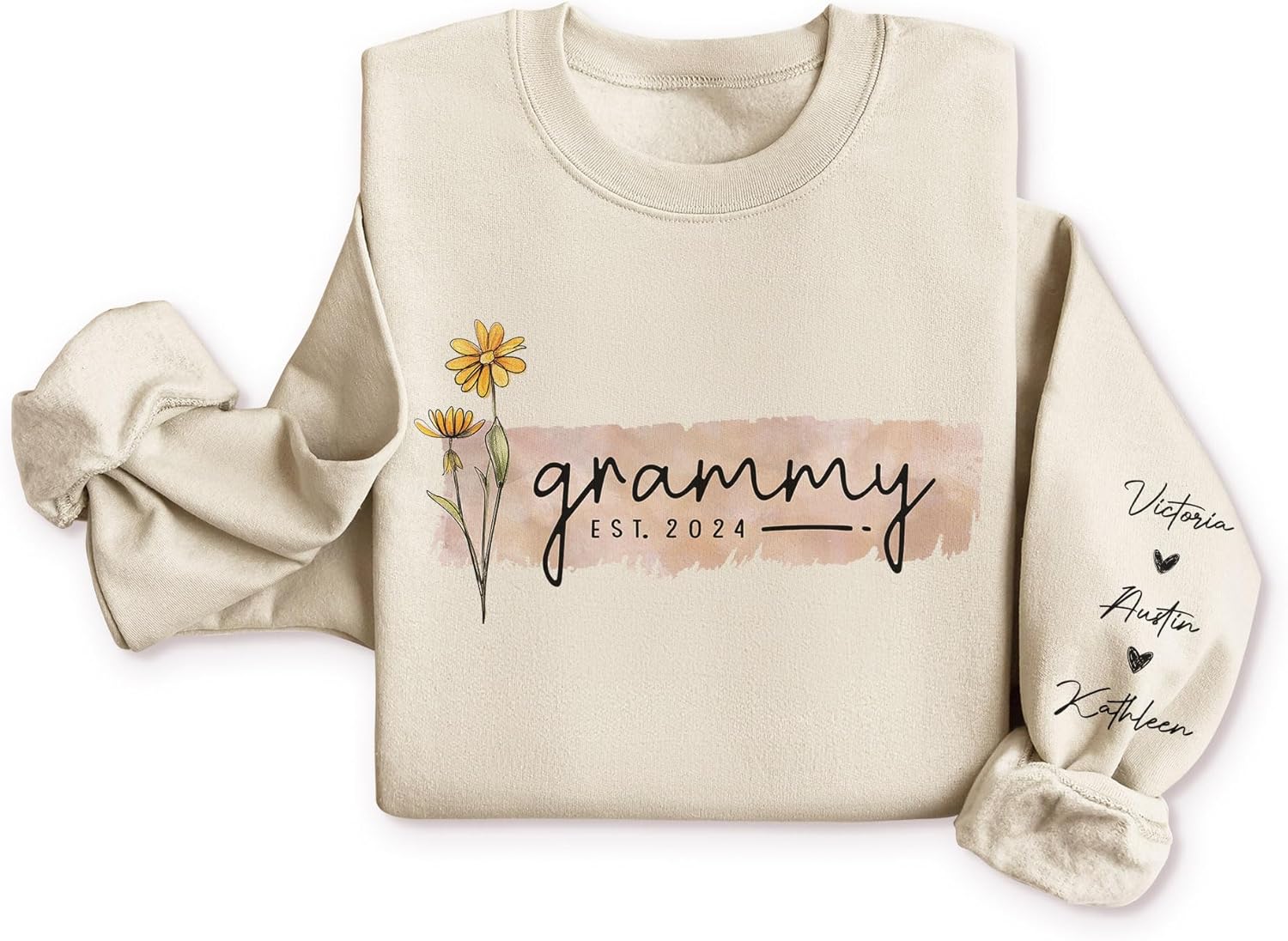 Custom Mama Sweatshirt with Kidnames - CHIARA CONTI11