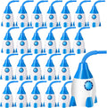 Rocket Cups Bulk 24 Set - Reusable Space Party Cups with Straws