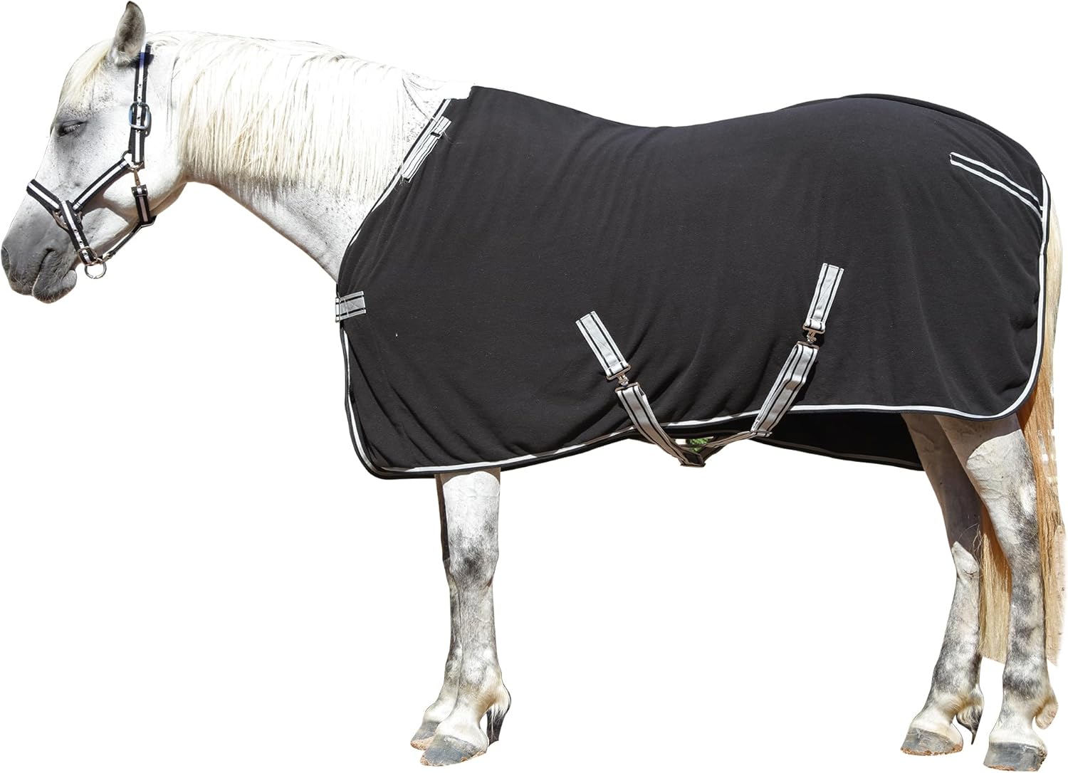 Horse Fleece Cooler Blanket Liner for Post-Workout Comfort