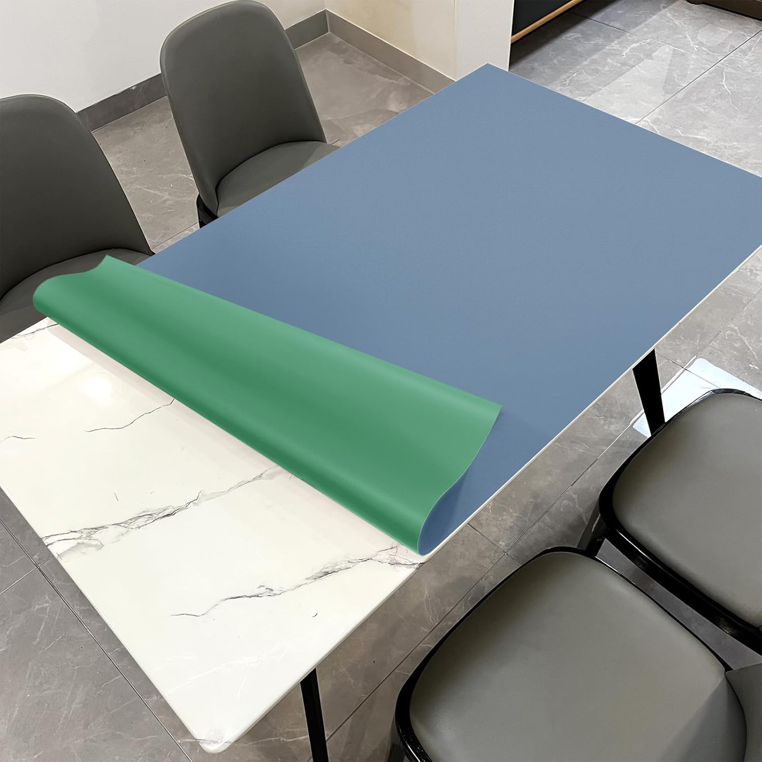 Leather Table Cover Protector for Wood and Glass Surfaces
