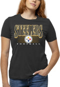 NFL Womens Overtime Blueprint Tag-Less T-Shirt for Steelers Fans