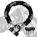 AKM Chain Lock 3-Foot Heavy Duty Bike Chain Lock - Durable Security