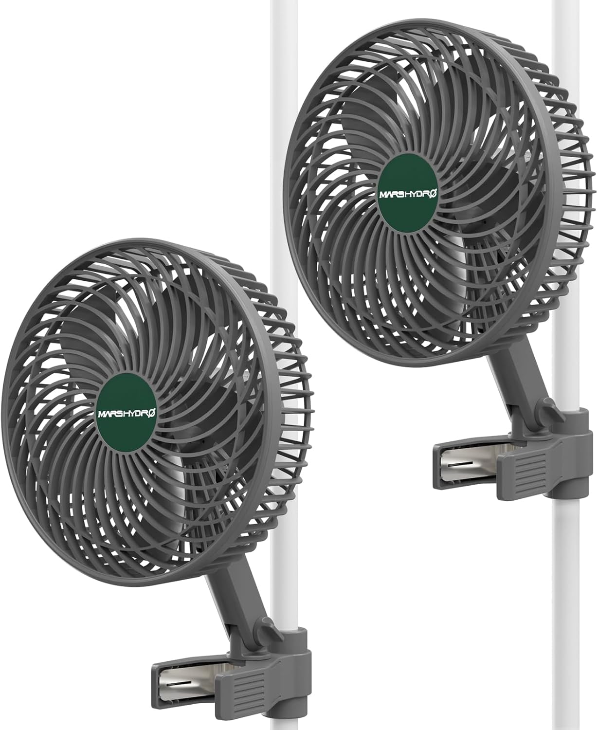 MARS HYDRO M6 Grow Tent Fan - Powerful Oscillating Clip Fan