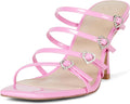The Drop Women's Naomi Strappy Buckle Heeled Sandal Review