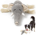 Interactive Elephant Squeaky Chew Toy for Small-Medium Dogs