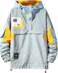 GURUNVANI Casual Hoodie Long Sleeve Hooded Jacket - Lightweight