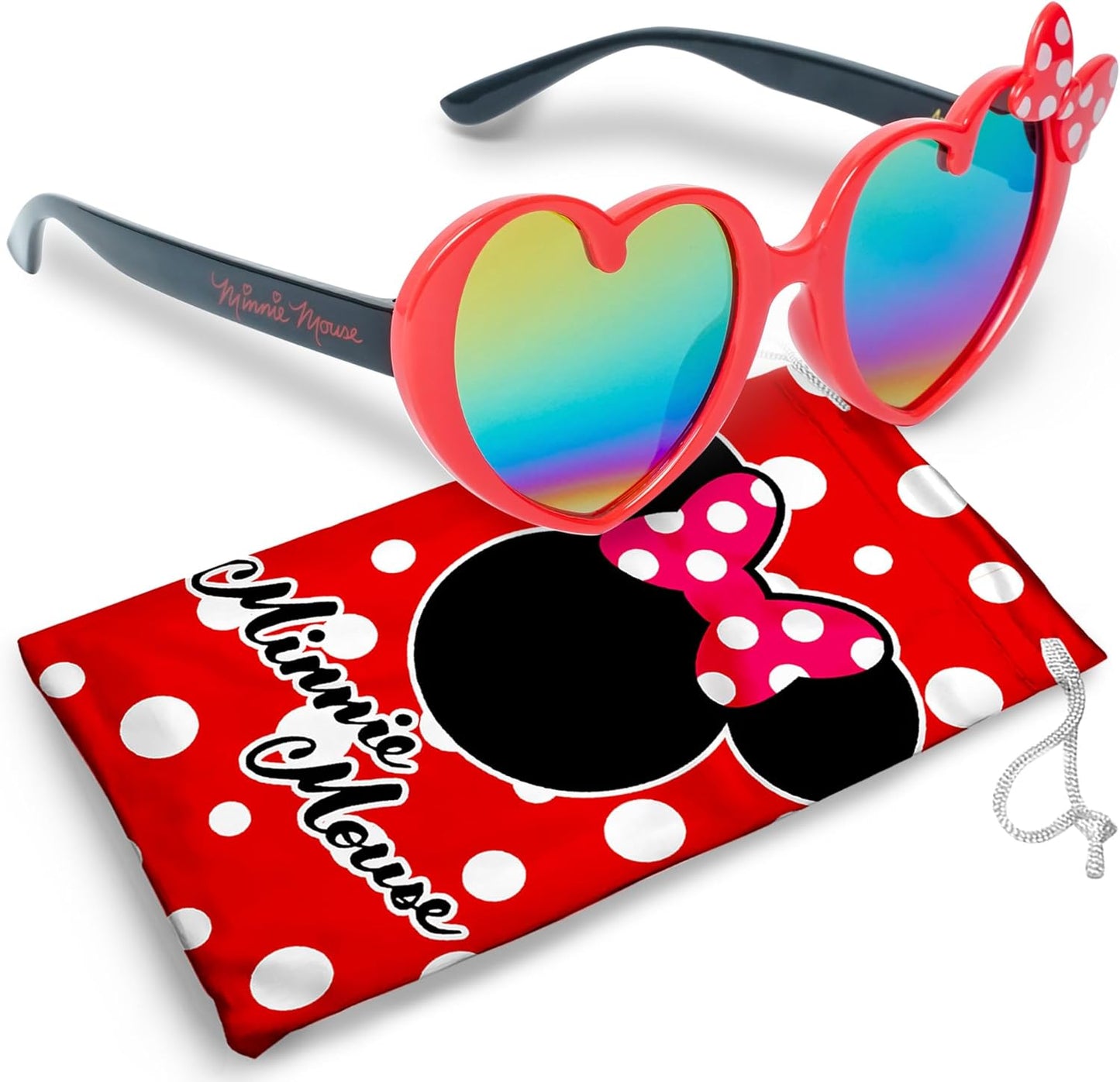 Adorable Minnie Mouse Sunglasses for Young Travelers!