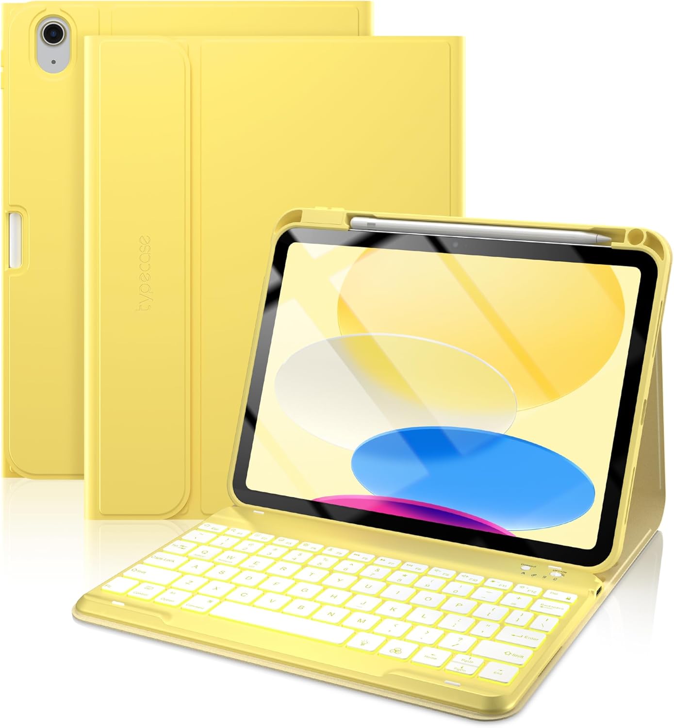 Typecase Folio Keyboard Case for iPad 10th Gen with Backlight