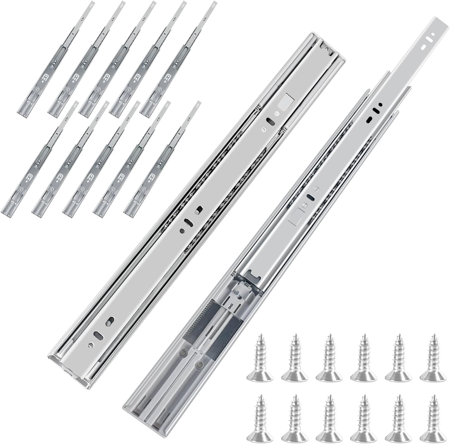 20 Inch Soft Close Drawer Slides for Heavy Duty Applications