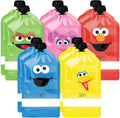 Sesame Street Baby Food Pouches | BPA-Free, Refillable, 10 Pack