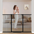 60.2-65.7in Baby Gate 40.5in Tall - Extra Wide Walk-Through Safety