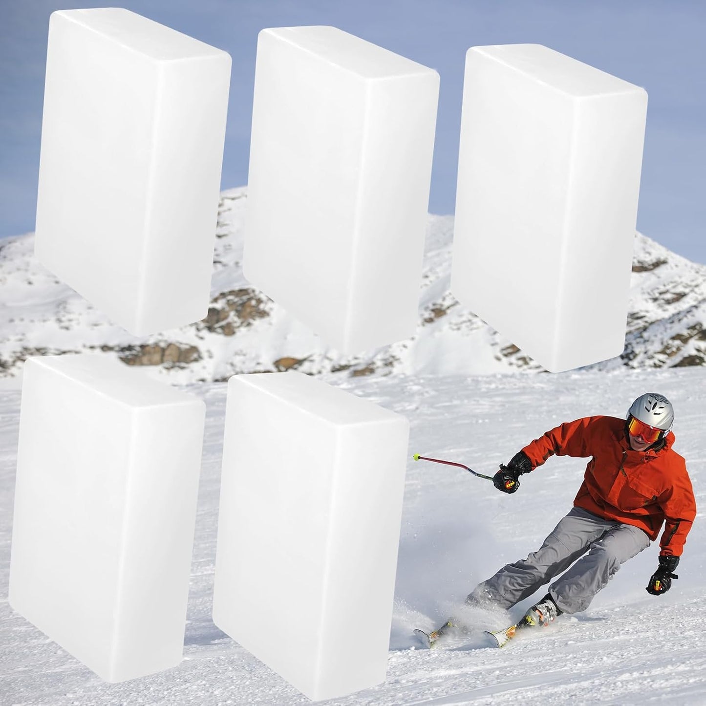 5pc Universal Ski Wax Set by UNIFAMILY