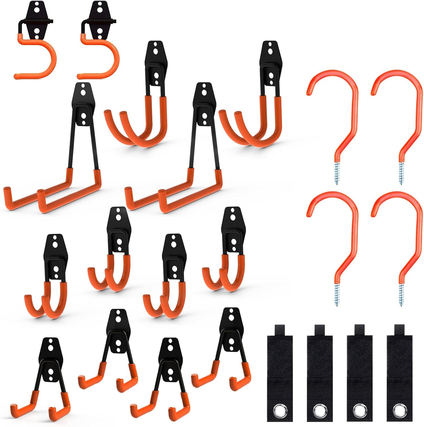 Heavy Duty Garage Hooks for Efficient Tool Storage and Organization
