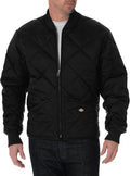 Dickies Men's Water Resistant Diamond Quilted Nylon Jacket - Warm
