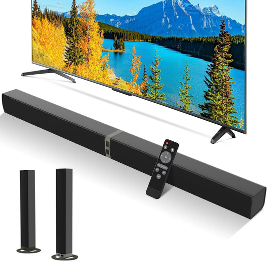 Enhance Your TV Audio with 60W Bluetooth Soundbar