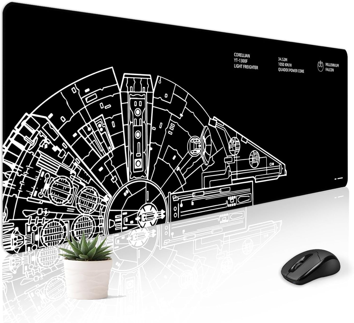Stanoha XXL Gaming Mousepad Desk Mat - Ultimate Size & Style!