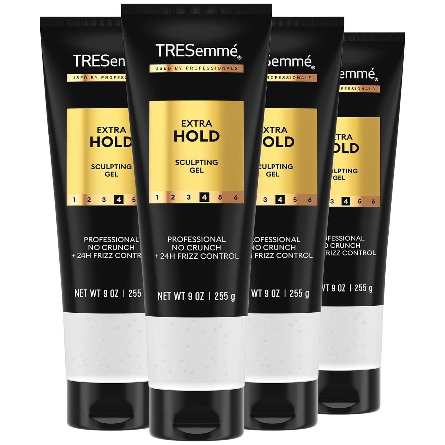 TRESemme Hair Gel Extra Hold 4-Pack for Frizz Control