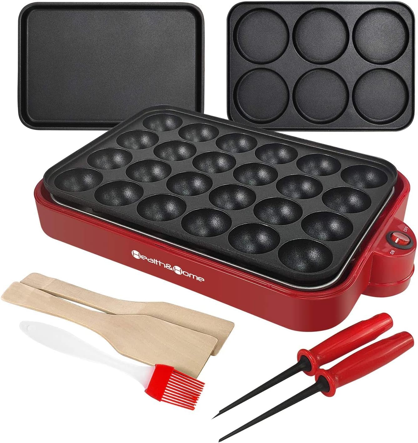 3-in-1 Nonstick Baking Maker: Fry, Grill, Bake!