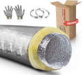 7 inch Insulated Flexible Duct - R-4.2 HVAC Flex Duct