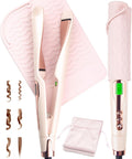 Pro Twist Flat Iron Hair Straightener - 2 in 1 Fast Heating
