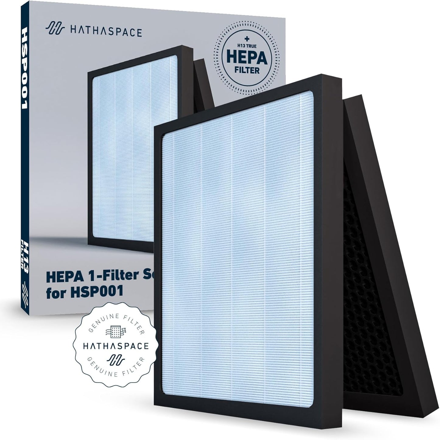 H13 True HEPA Filter Replacement for HATHASPACE Air Purifier