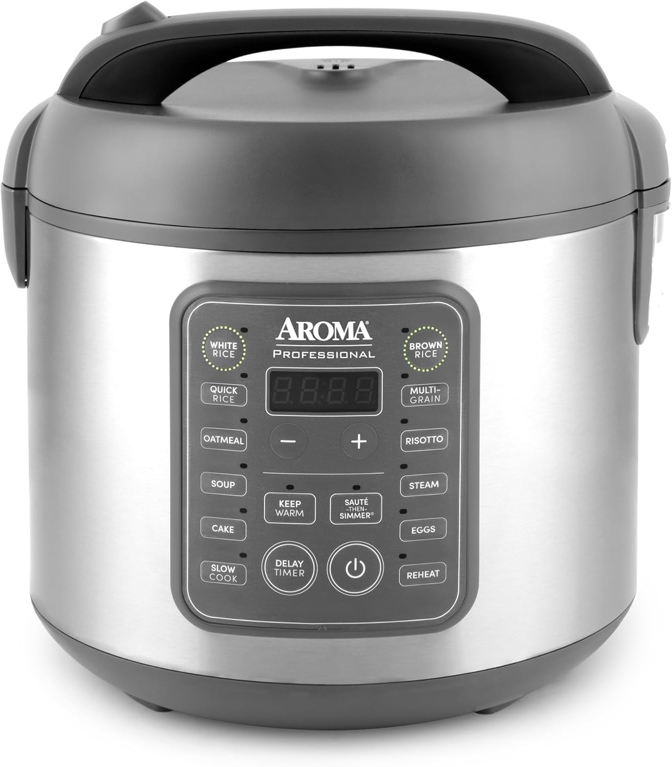 AROMA Professional Digital Rice Cooker: Versatile 10-Cup Capacity