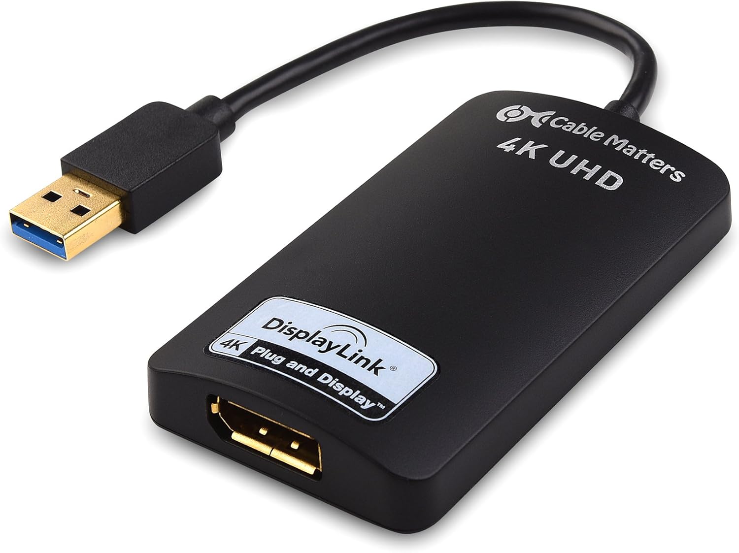USB to 4K DisplayPort Adapter for Enhanced Multi-Monitor Setup