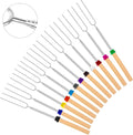 24 PCS Marshmallow Roasting Sticks Telescoping 32in - Safe Family