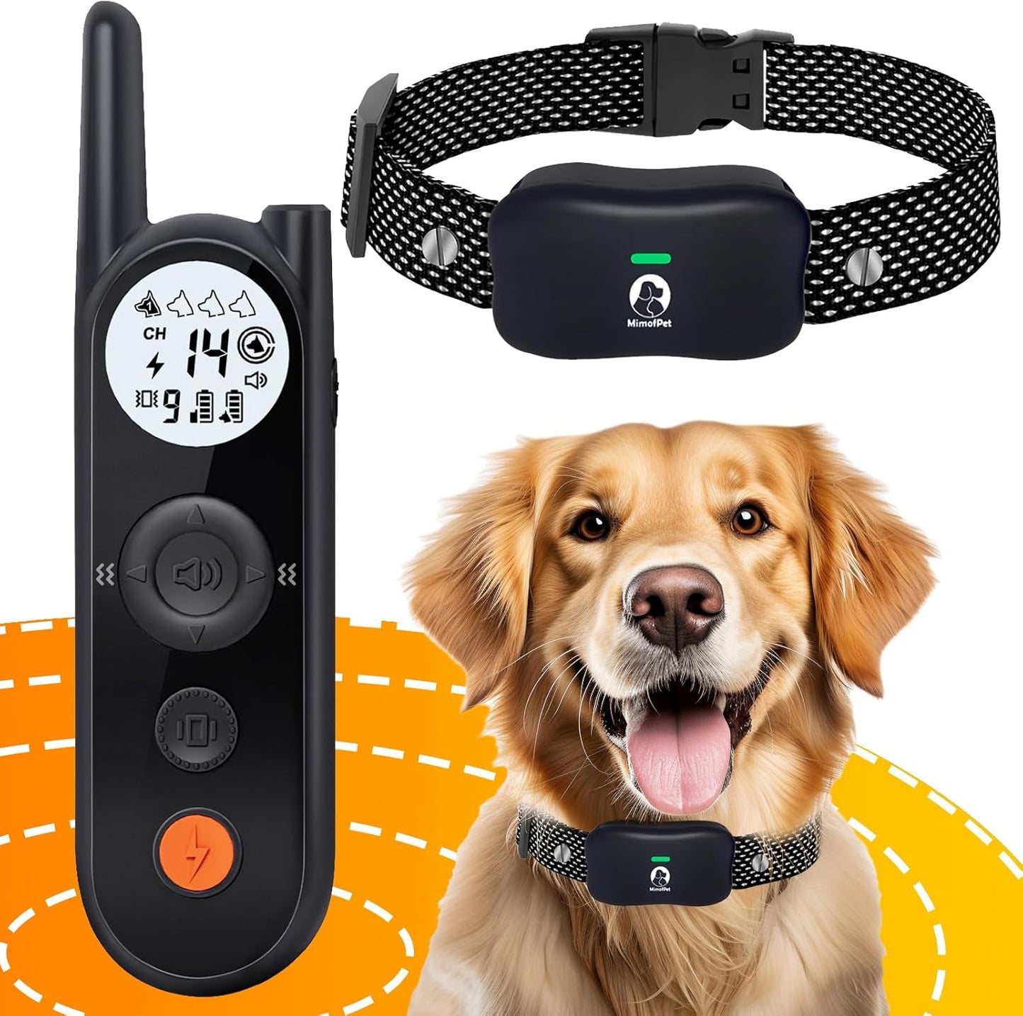 3500ft Wireless Fence & Training for Large Dogs