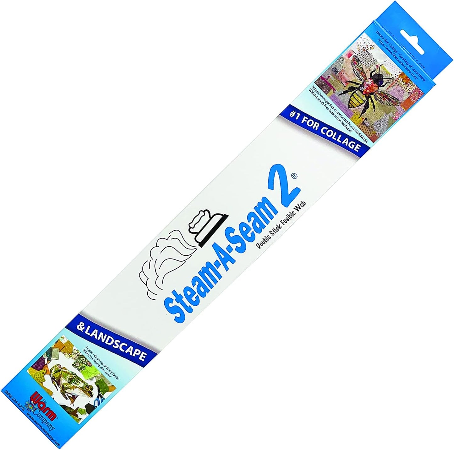 Steam-A-Seam 2 Double Stick Fusible Web for Easy Crafting