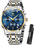 OLEVS Men Multifunction Watch - Luminous Chronograph Classic