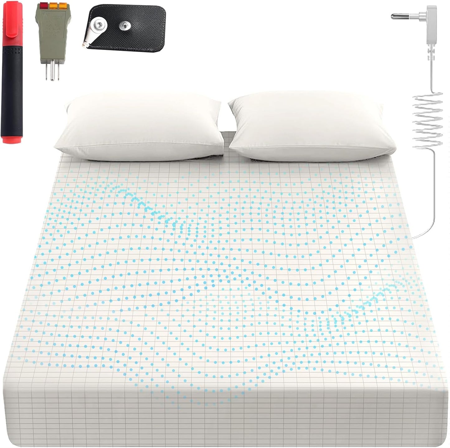 Grounding Sheets King for Healthy Sleep Therapy and Pain Relief