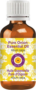 Pure Onion Essential Oil 30ml Steam Distilled - Lightweight Daily Use