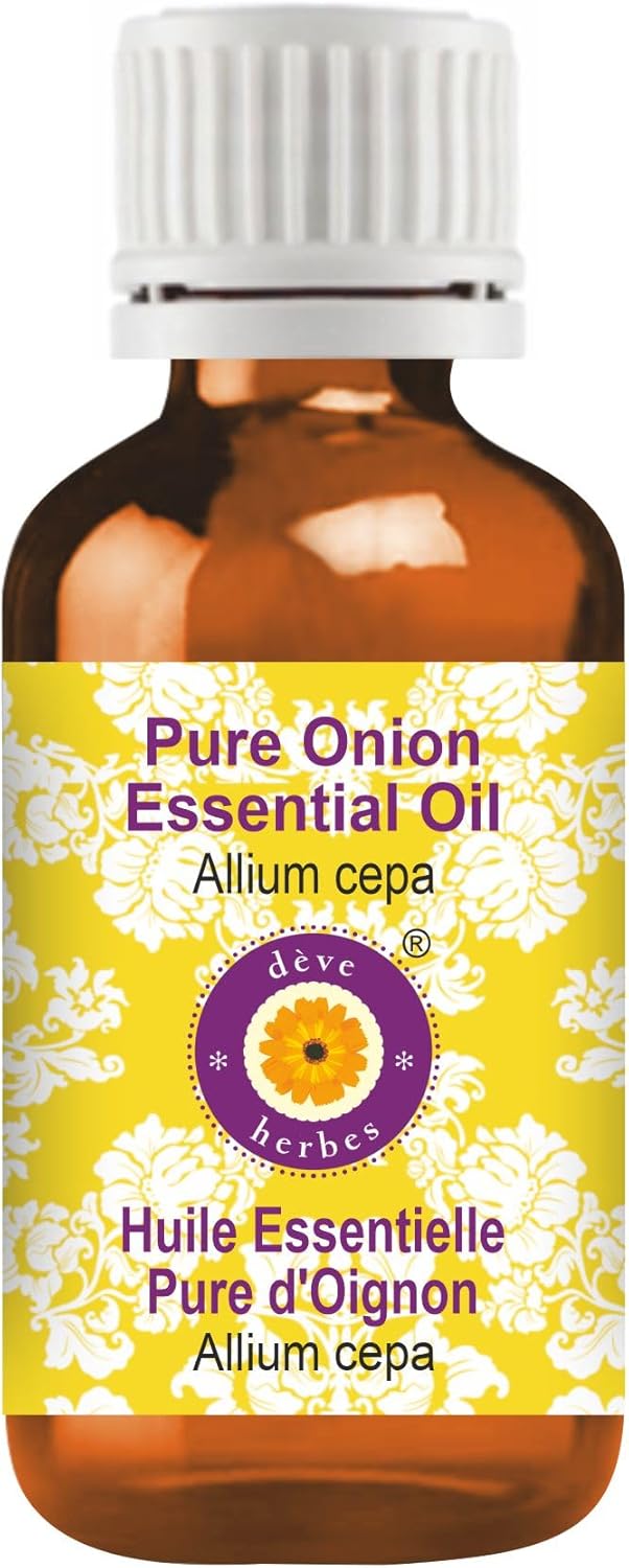 Deve Herbes Pure Onion Essential Oil for Skin and Hair Care