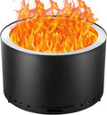 VEVOR 28 inch Smokeless Fire Pit Stove for Outdoor Enjoyment