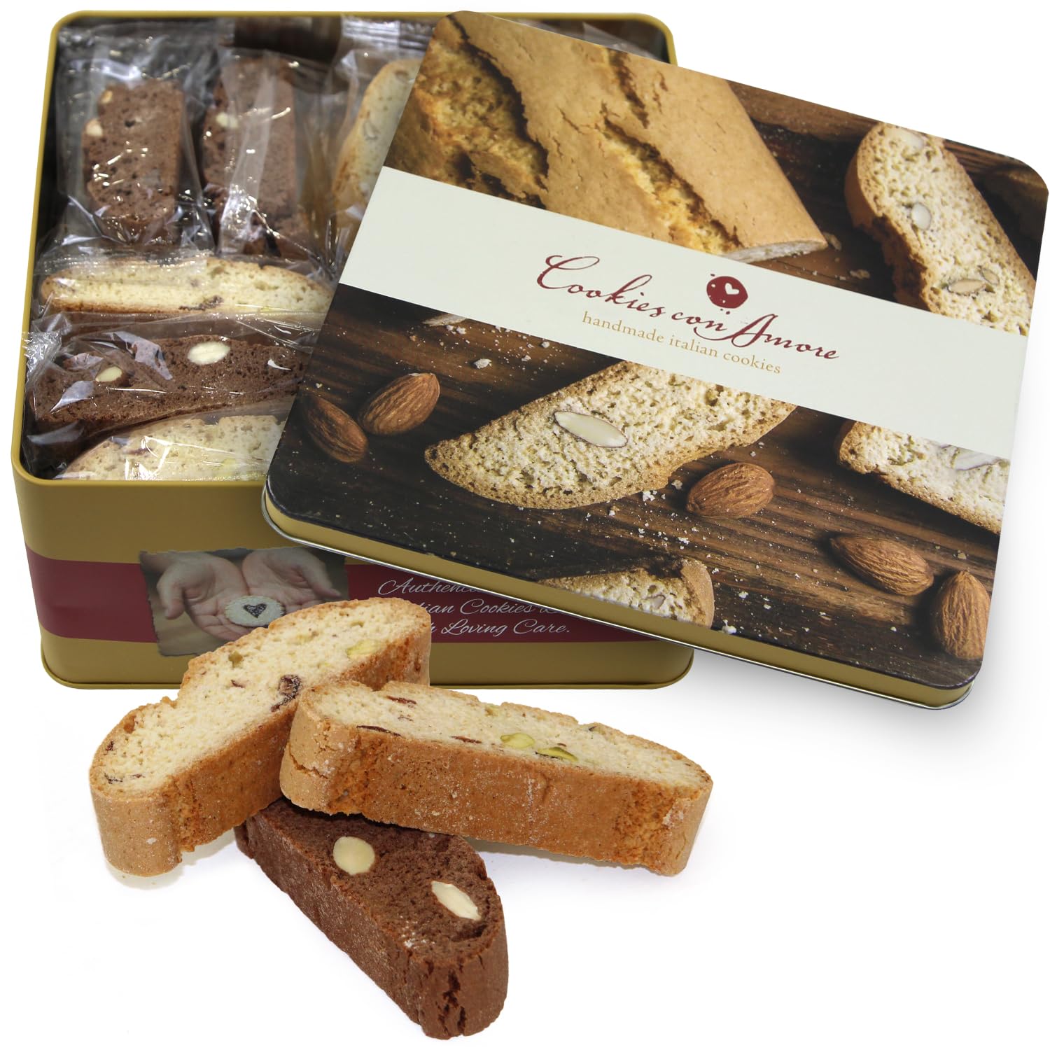 Italian Biscotti Cookie Gift Box - Gourmet Treats for All Occasions
