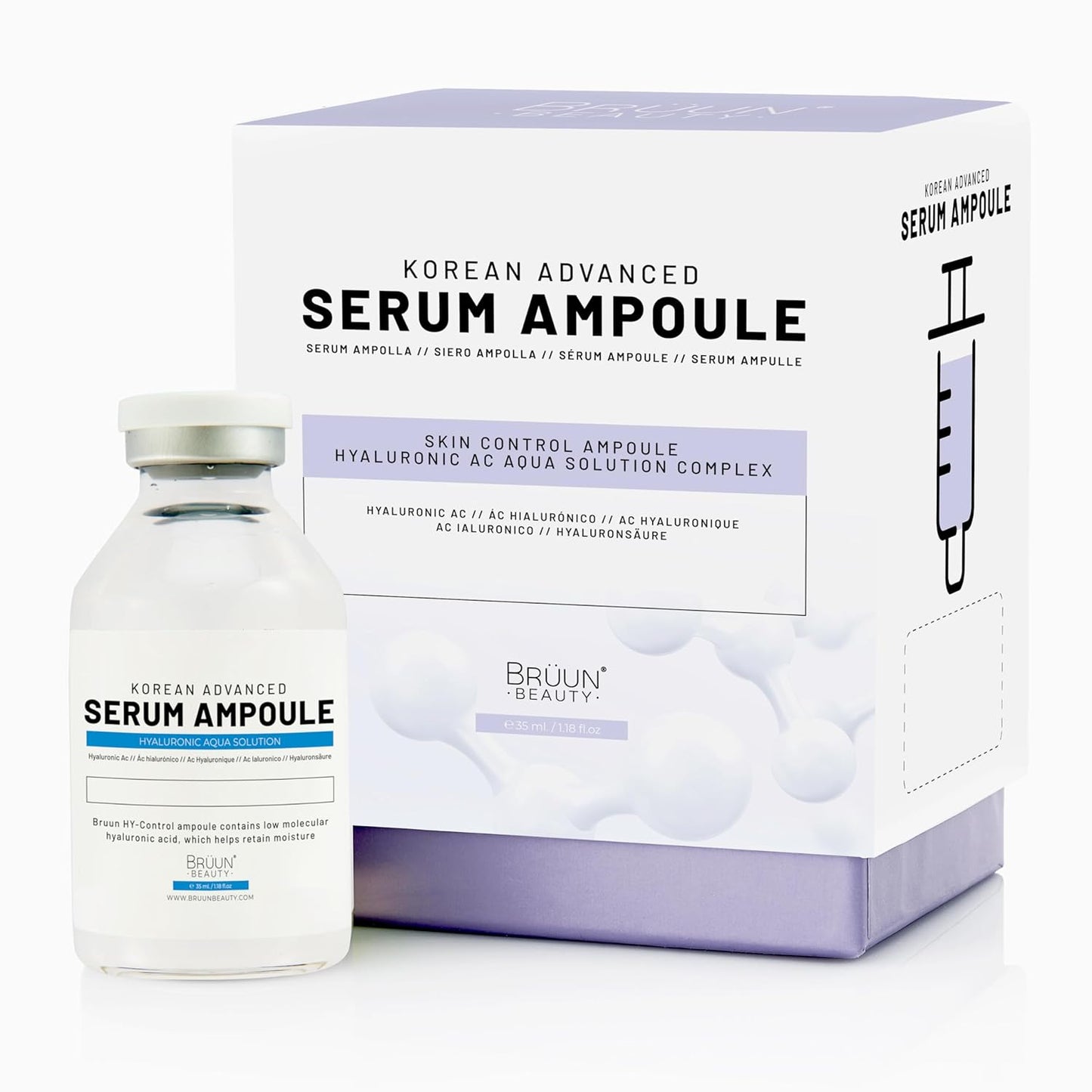 Control Hyaluronic Aqua Solution Ampoule - Korean Serum Booster