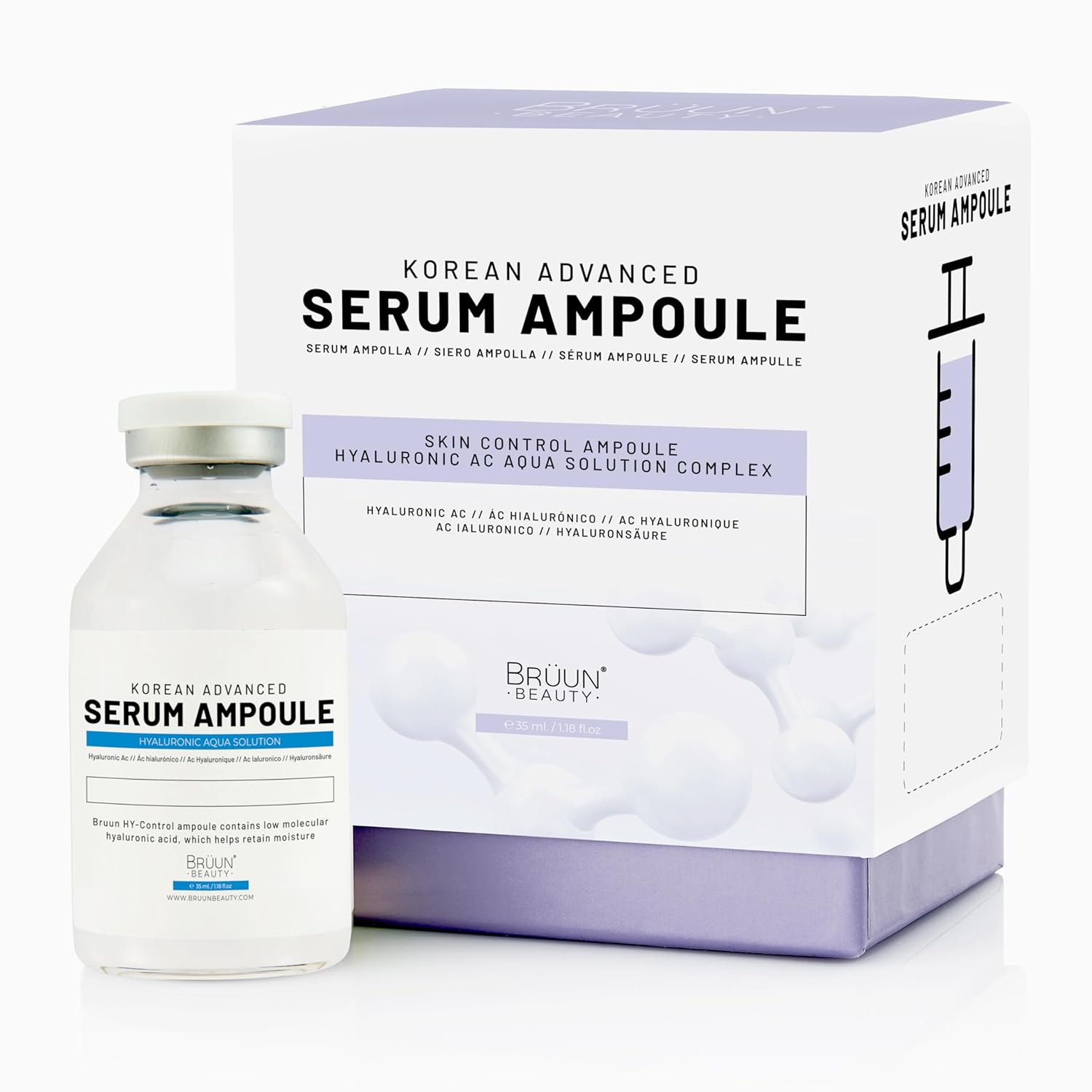 Control Hyaluronic Aqua Solution Ampoule - Korean Serum Booster